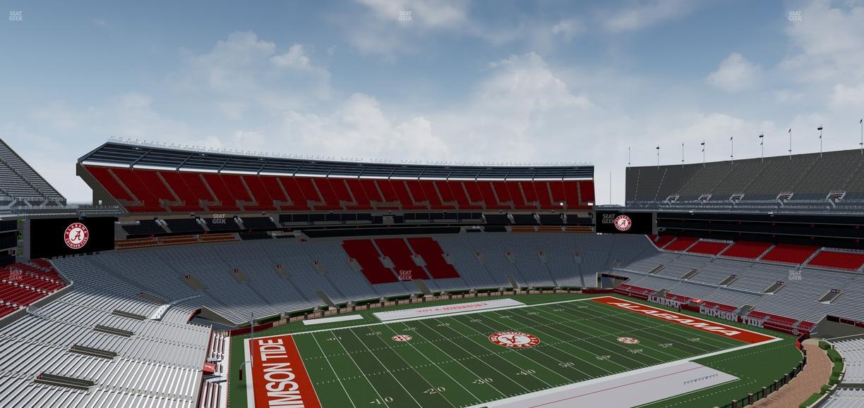 Bryant-Denny Stadium - Section 843 Seat View