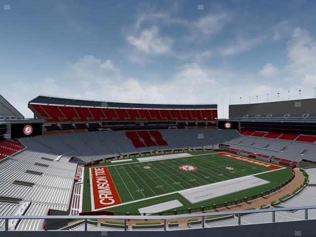 Bryant-Denny Stadium - Section 843 Seat View