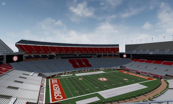 Bryant-Denny Stadium - Section 843 Seat View