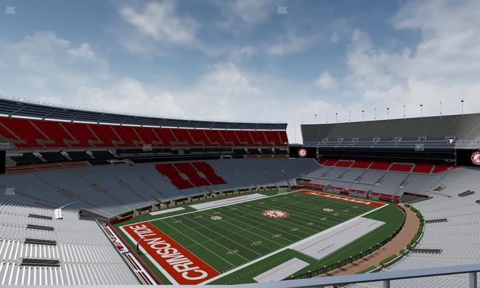 Bryant-Denny Stadium - Section 845 Seat View