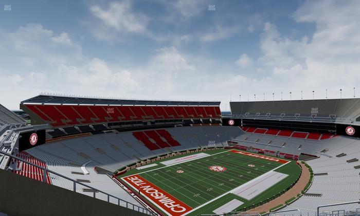 Bryant-Denny Stadium - Section 846 Seat View