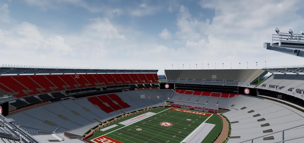 Bryant-Denny Stadium - Section 848 Seat View