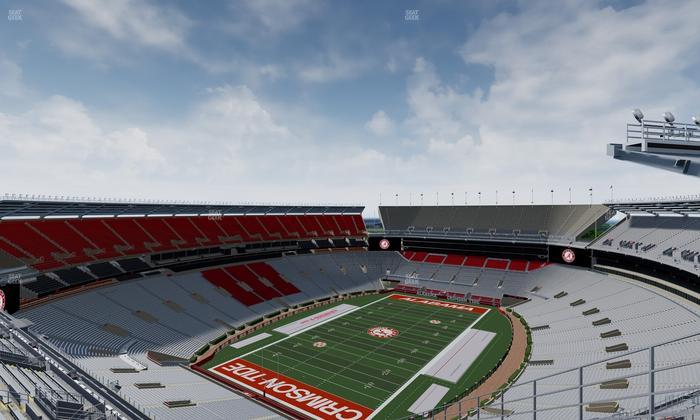 Bryant-Denny Stadium - Section 848 Seat View