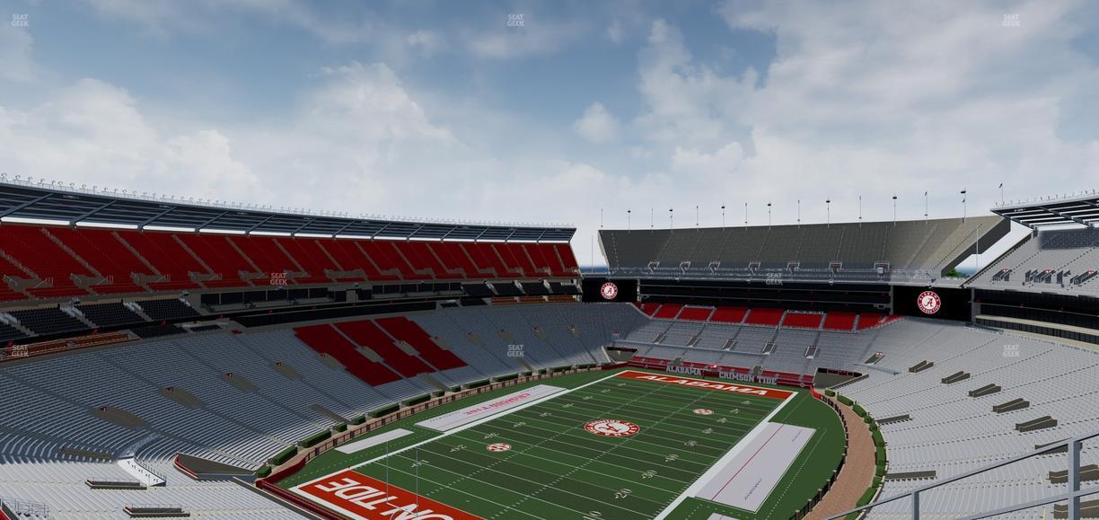 Bryant-Denny Stadium - Section 848 Seat View