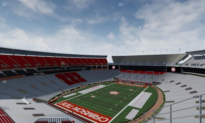 Bryant-Denny Stadium - Section 848 Seat View