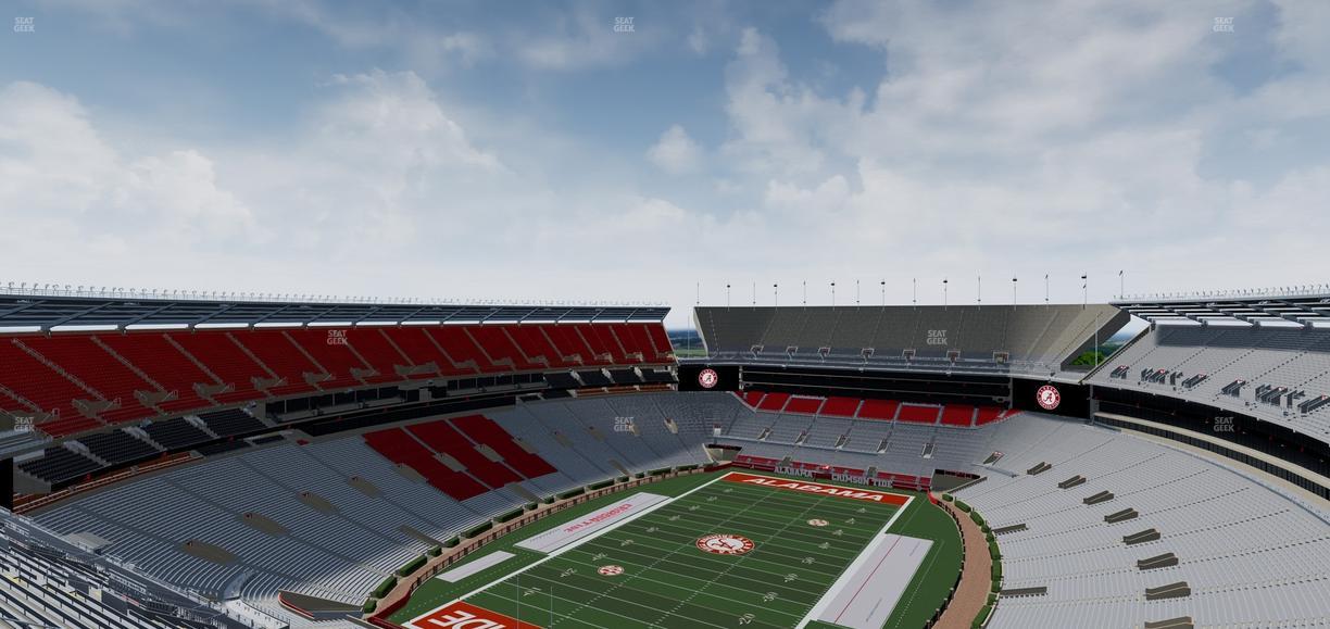 Bryant-Denny Stadium - Section 849 Seat View