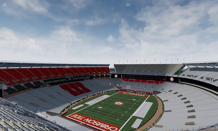 Bryant-Denny Stadium - Section 849 Seat View