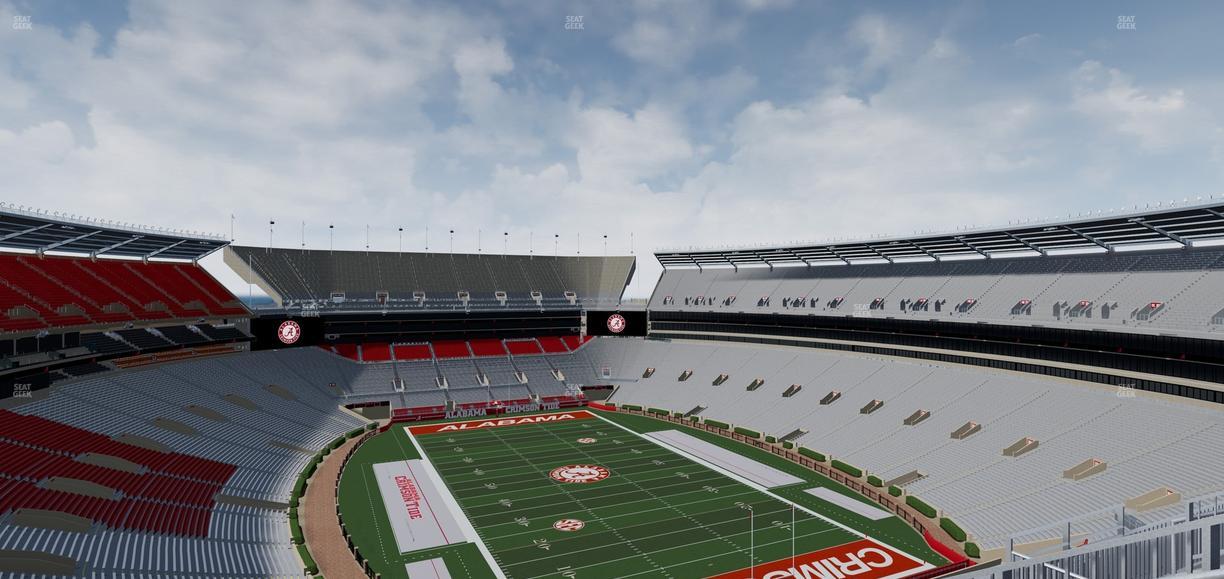 Bryant-Denny Stadium - Section 857 Seat View