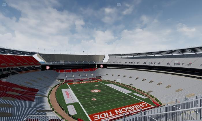 Bryant-Denny Stadium - Section 857 Seat View