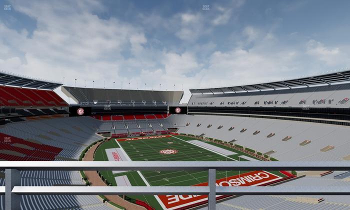 Bryant-Denny Stadium - Section 858 Seat View