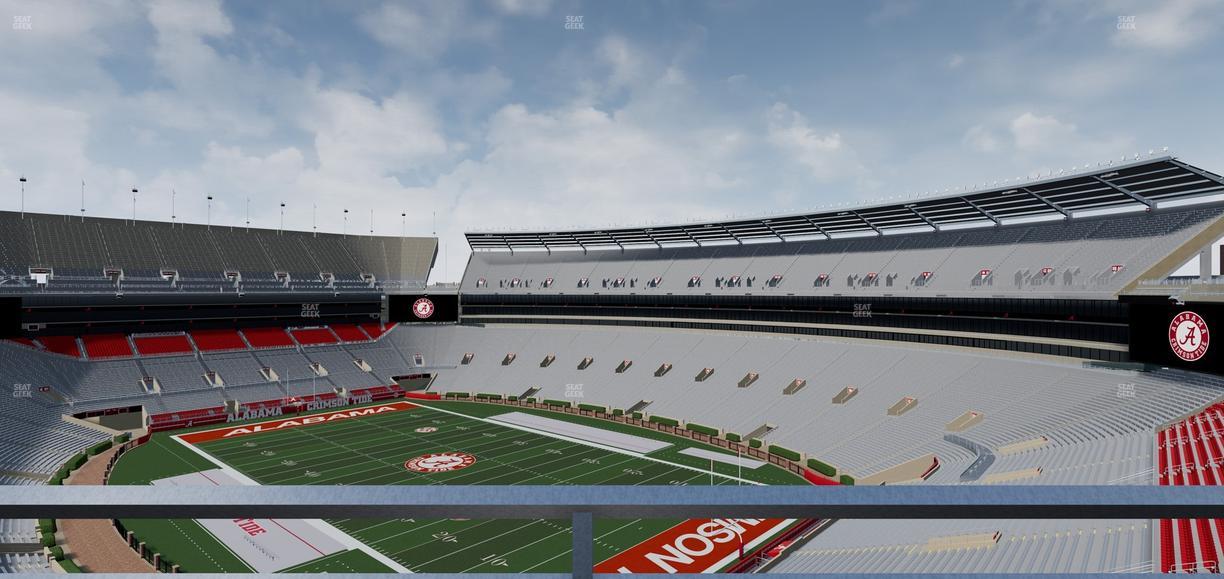 Bryant-Denny Stadium - Section 860 Seat View