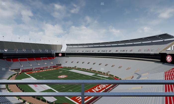Bryant-Denny Stadium - Section 860 Seat View