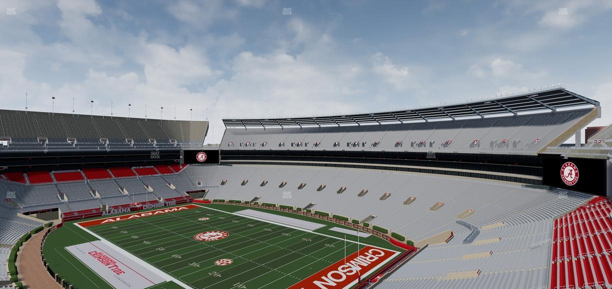 Bryant-Denny Stadium - Section 860 Seat View