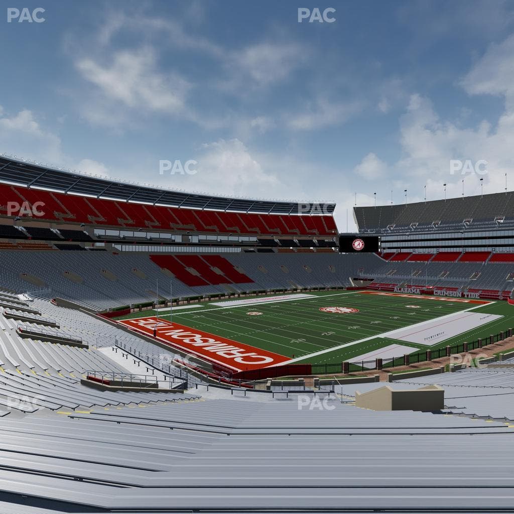 Bryant-Denny Stadium - Section Aa Seat View