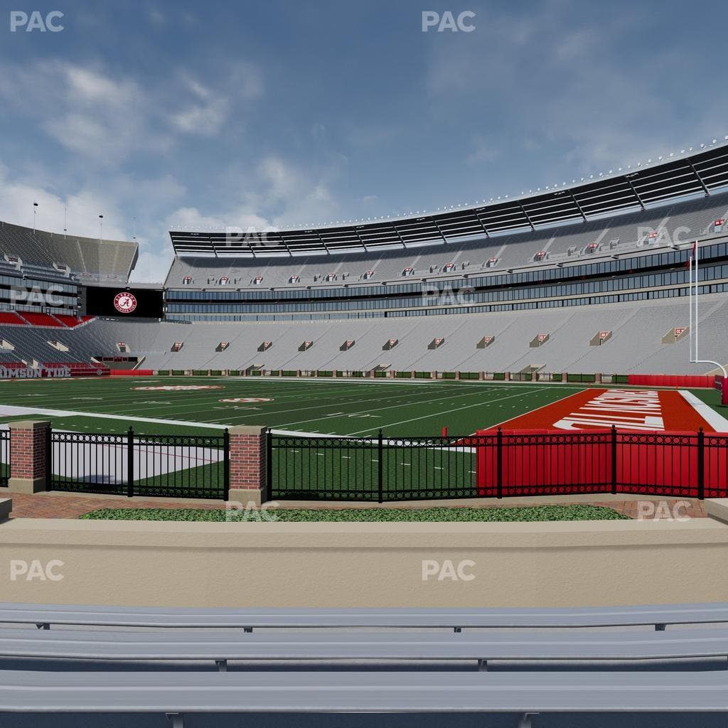 Bryant-Denny Stadium - Section B Seat View