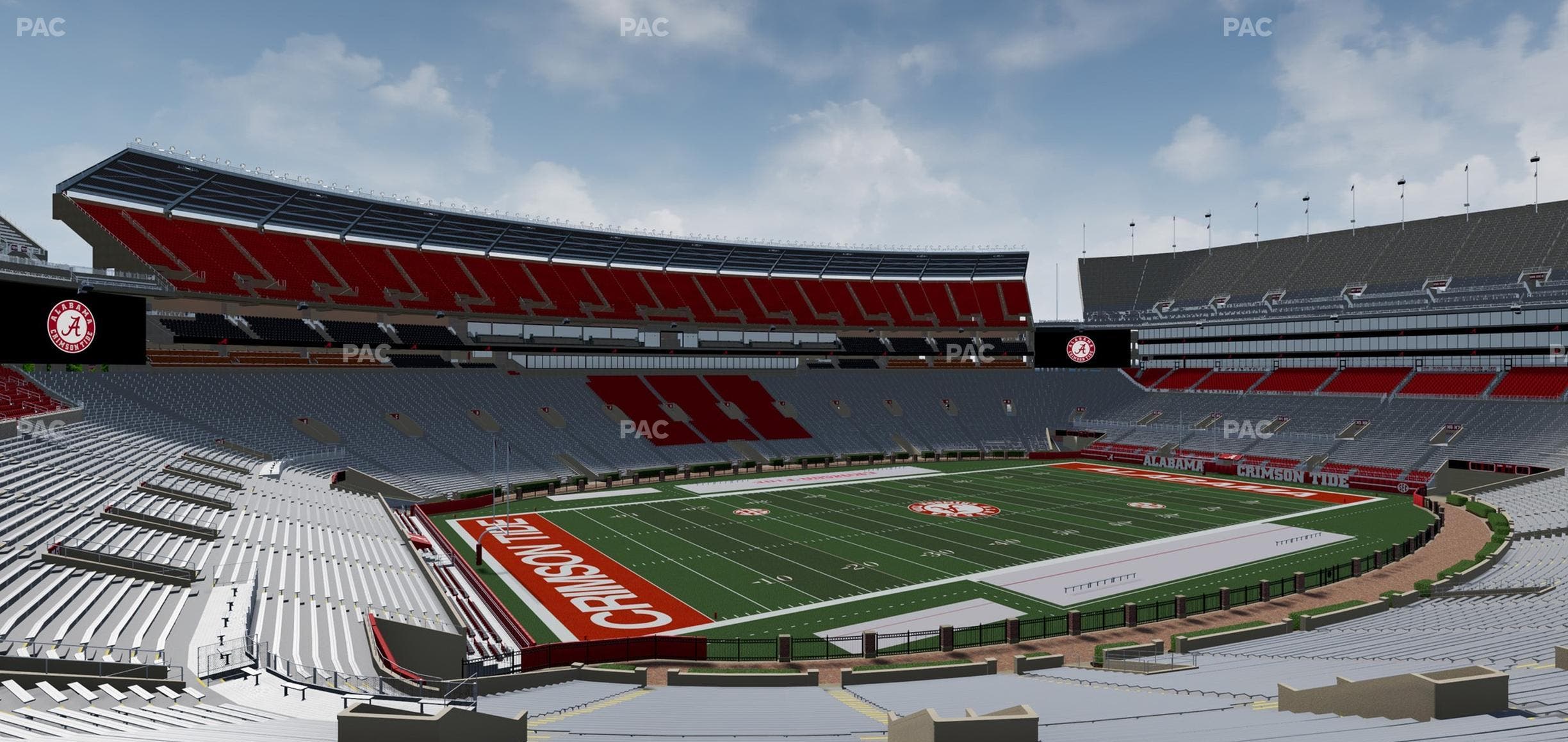 Bryant-Denny Stadium - Section Bb Seat View