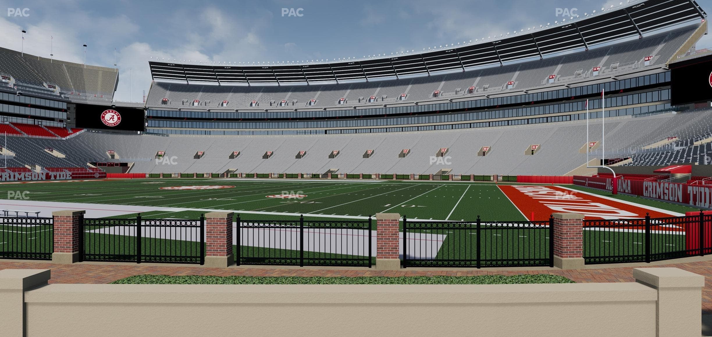 Bryant-Denny Stadium - Section C Seat View