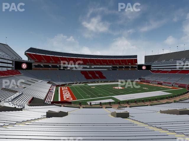 Bryant-Denny Stadium - Section Cc Seat View