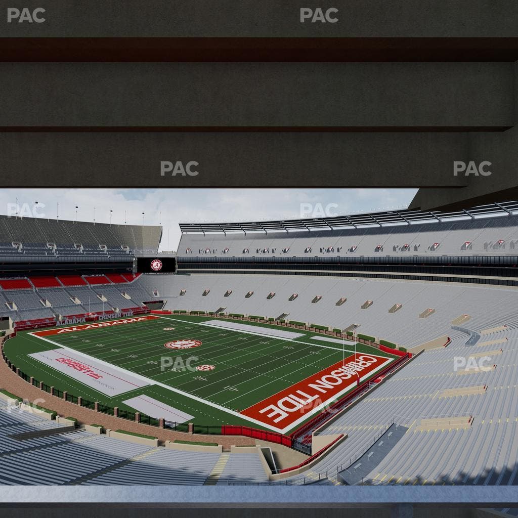 Bryant-Denny Stadium - Section Champions Club 1 Seat View