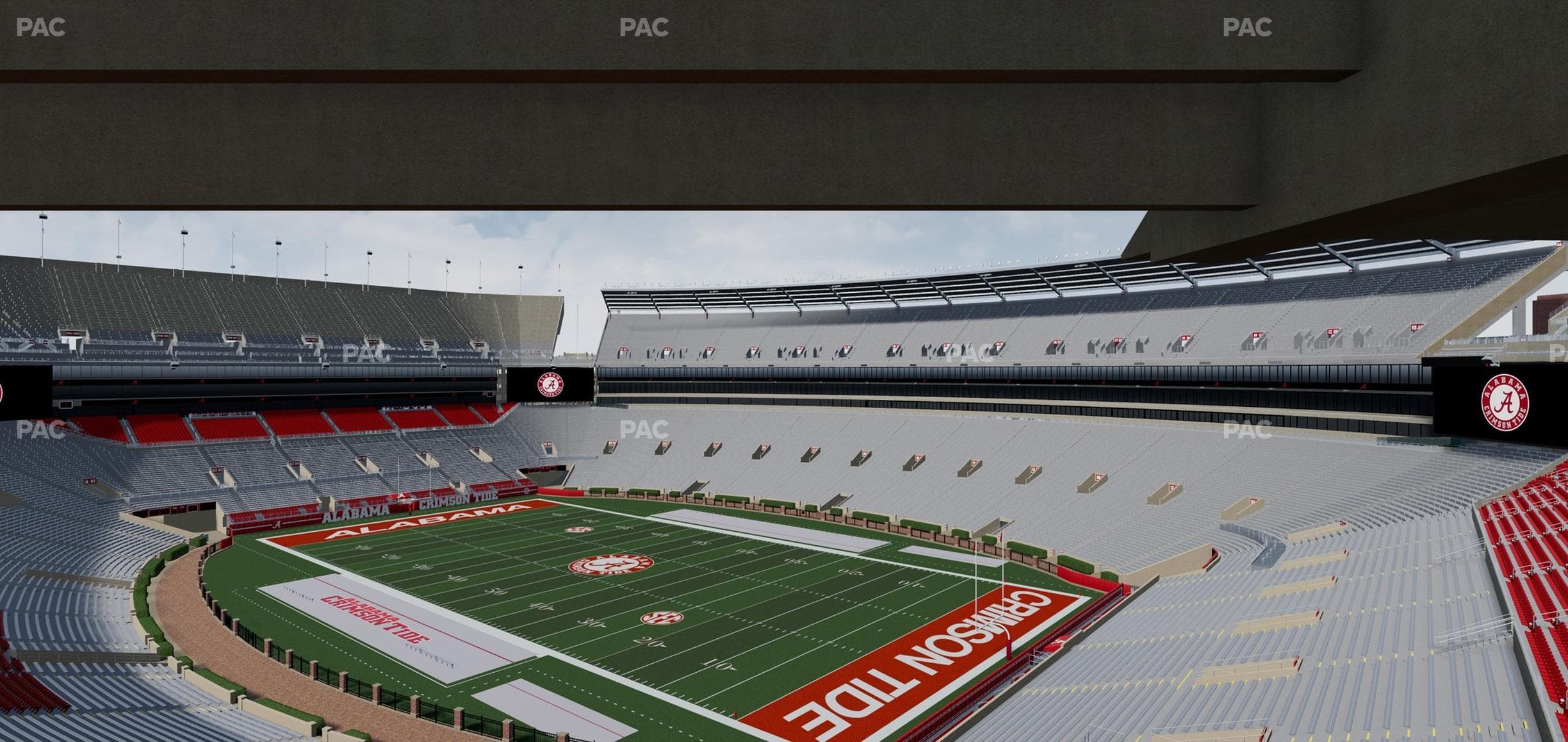 Bryant-Denny Stadium - Section Champions Club 1 Seat View