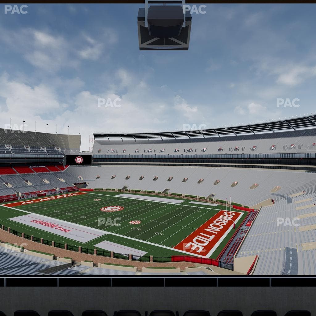 Bryant-Denny Stadium - Section Champions Club 2 Seat View