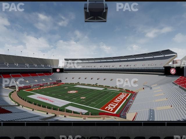 Bryant-Denny Stadium - Section Champions Club 2 Seat View