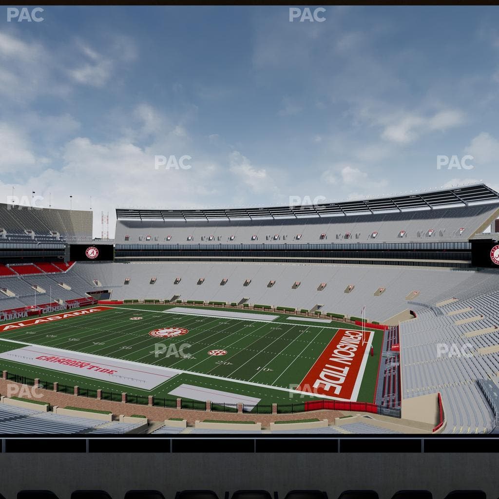 Bryant-Denny Stadium - Section Champions Club 3 Seat View