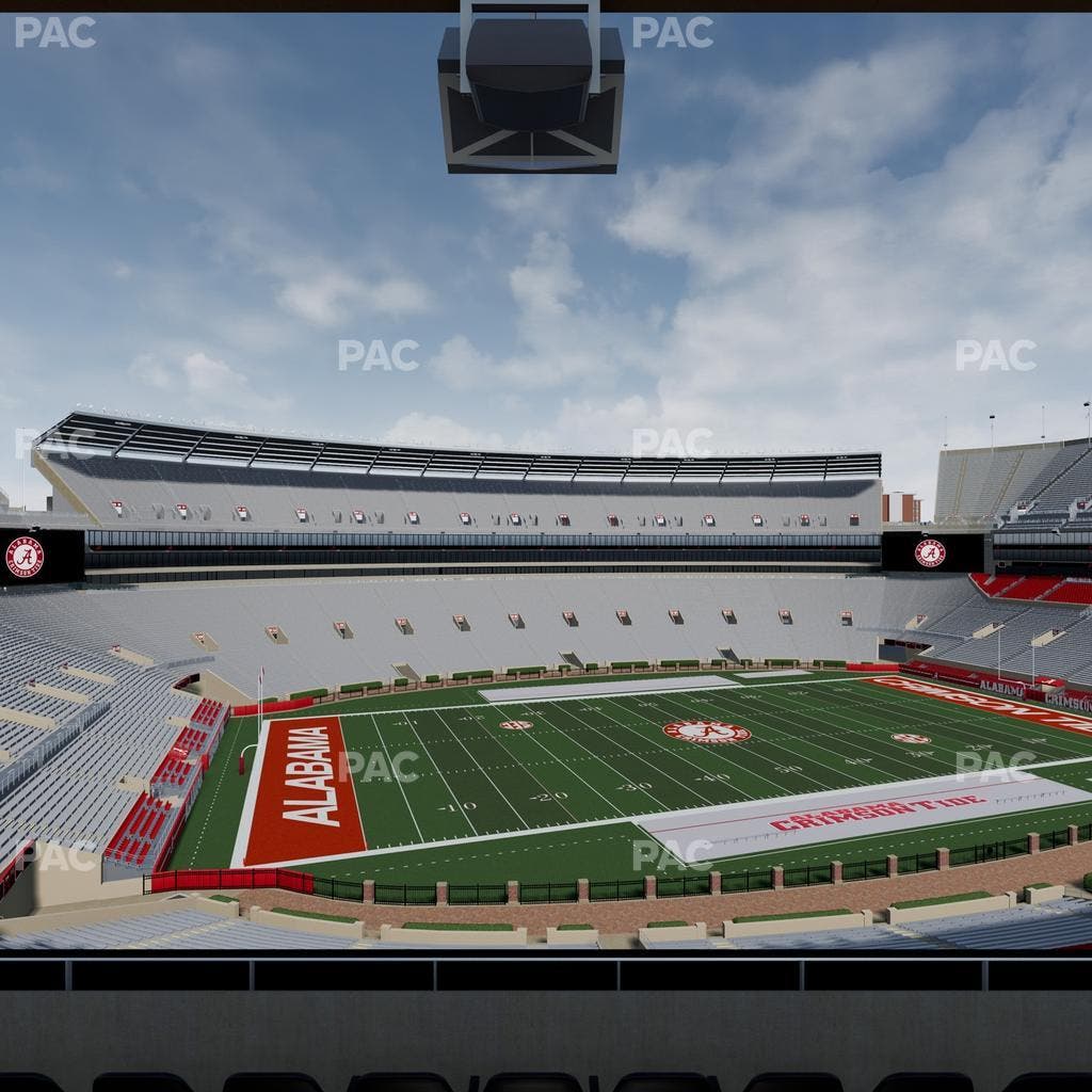 Bryant-Denny Stadium - Section Champions Club 5 Seat View
