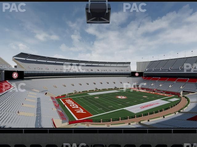 Bryant-Denny Stadium - Section Champions Club 7 Seat View