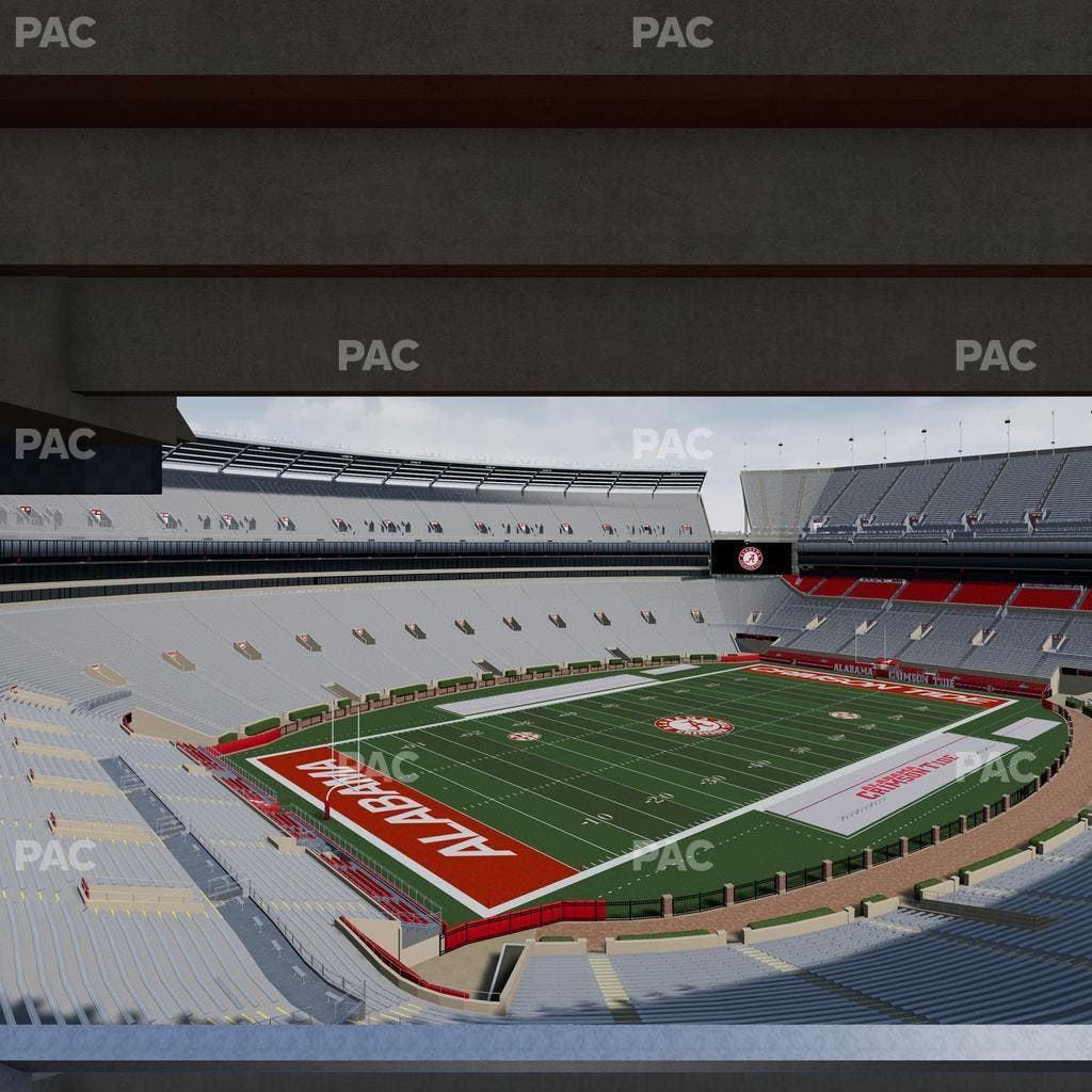Bryant-Denny Stadium - Section Champions Club 8 Seat View