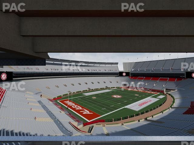 Bryant-Denny Stadium - Section Champions Club 8 Seat View