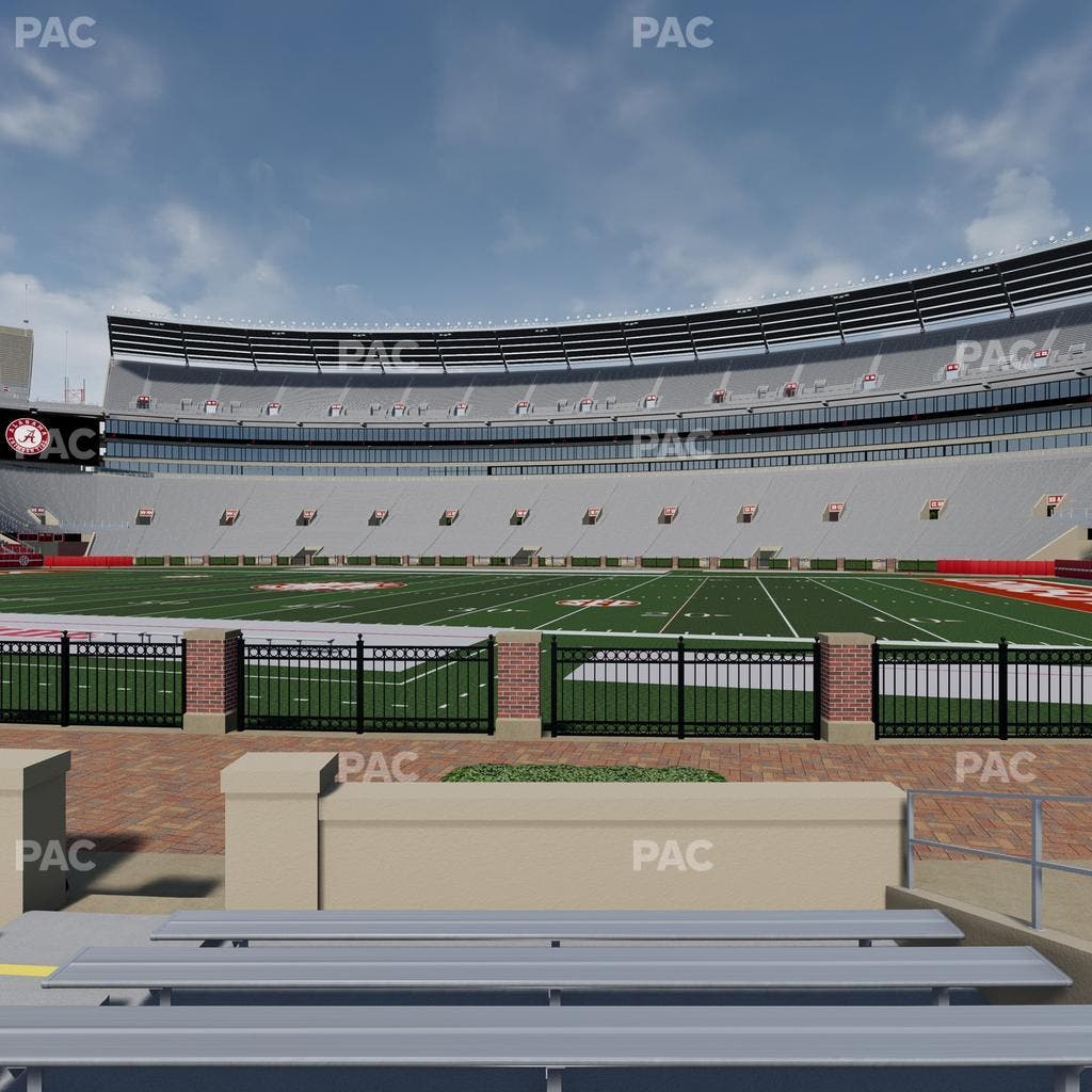 Bryant-Denny Stadium - Section D Seat View