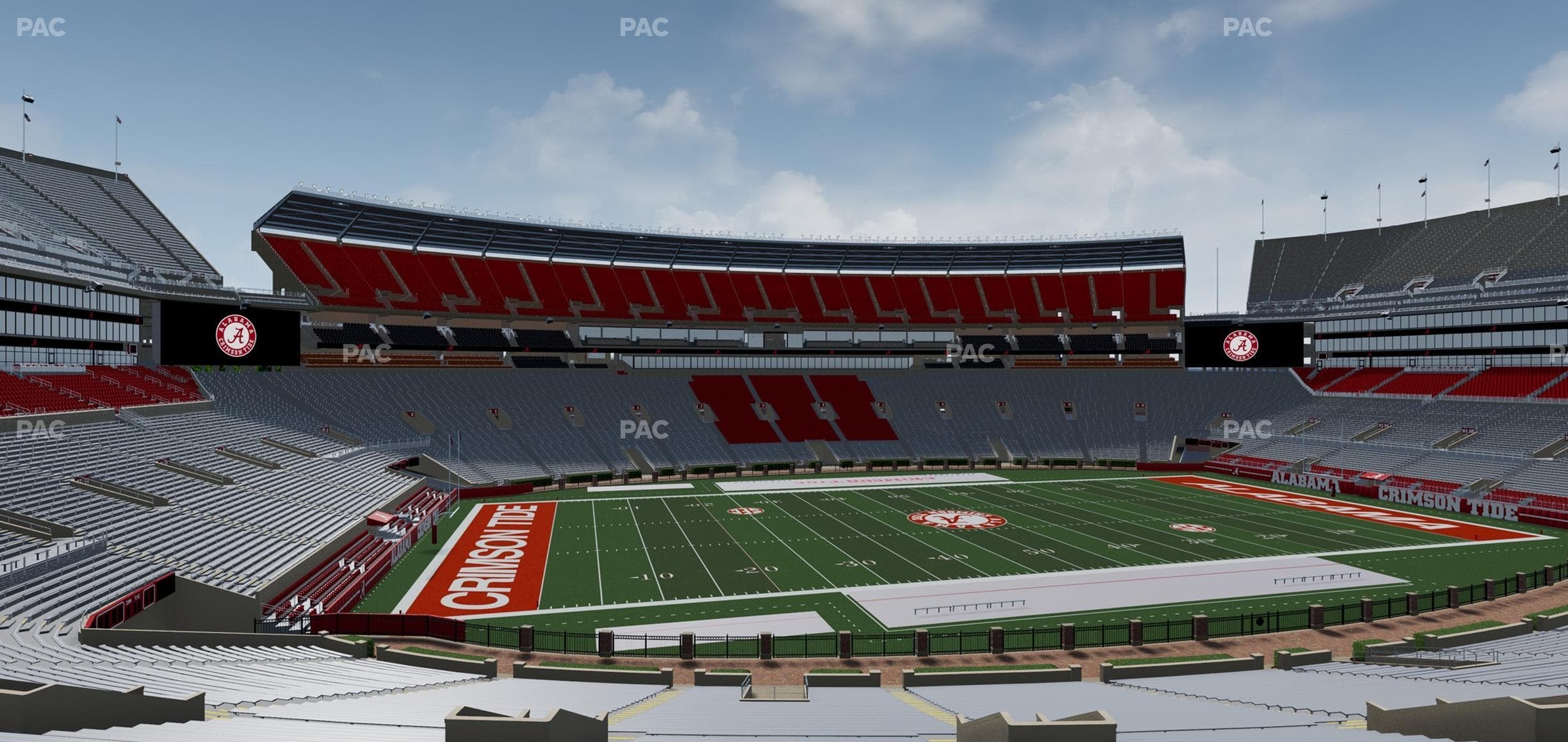 Bryant-Denny Stadium - Section Dd Seat View