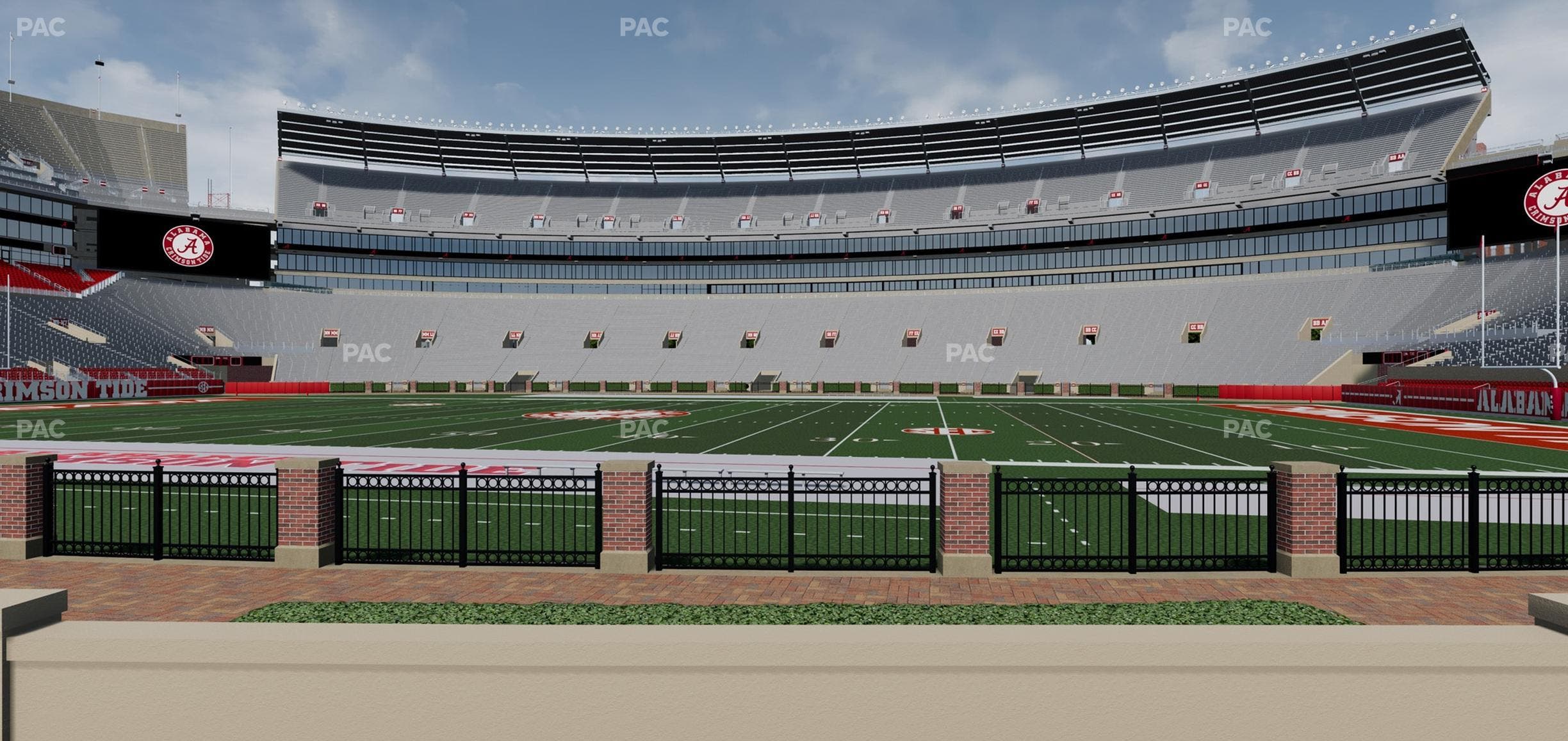 Bryant-Denny Stadium - Section E Seat View