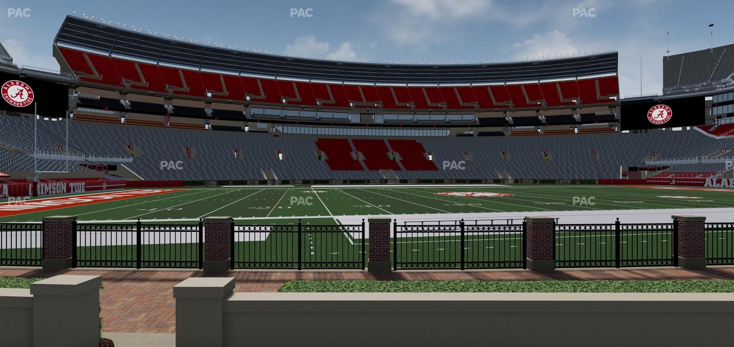 Bryant-Denny Stadium - Section Ee Seat View