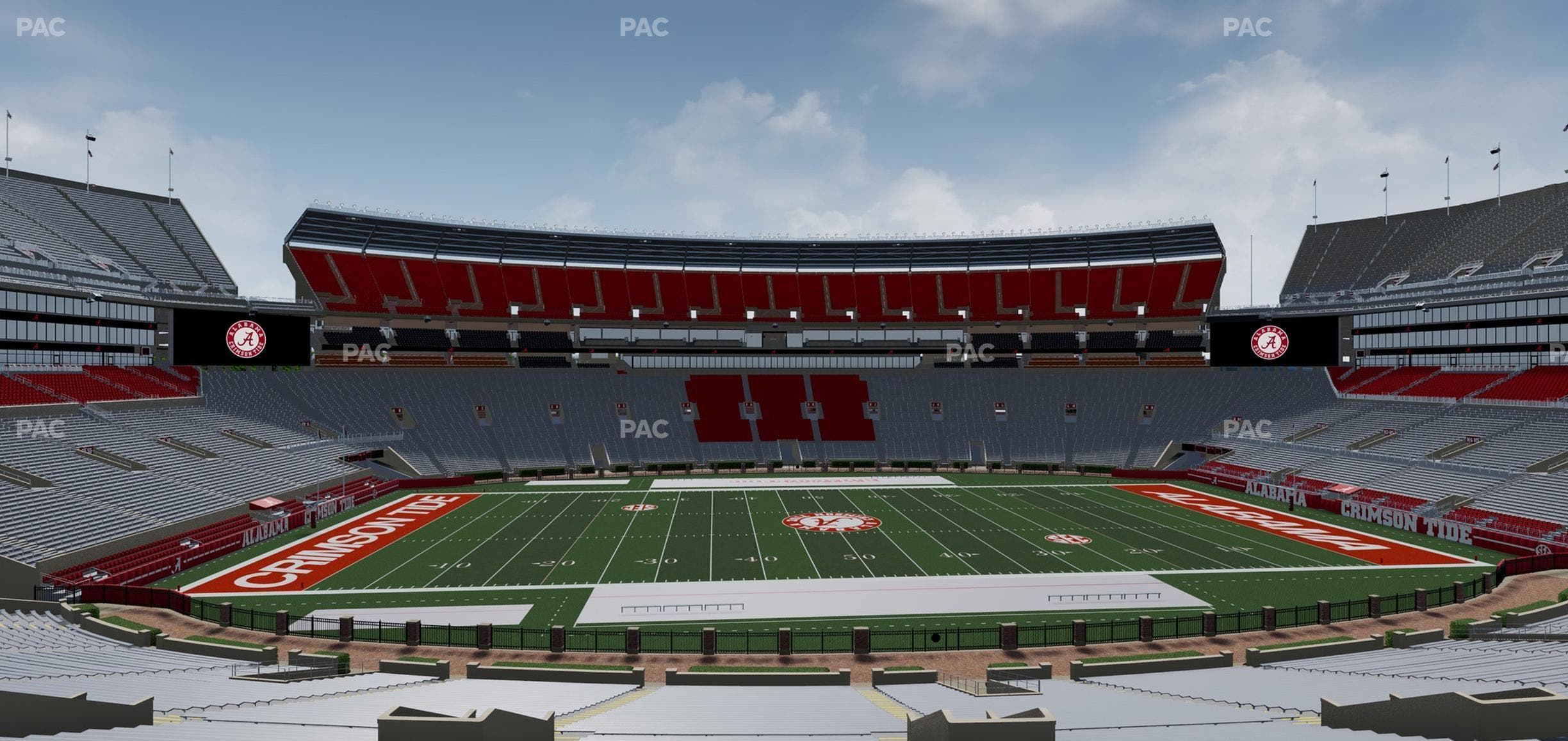 Bryant-Denny Stadium - Section Ff Seat View