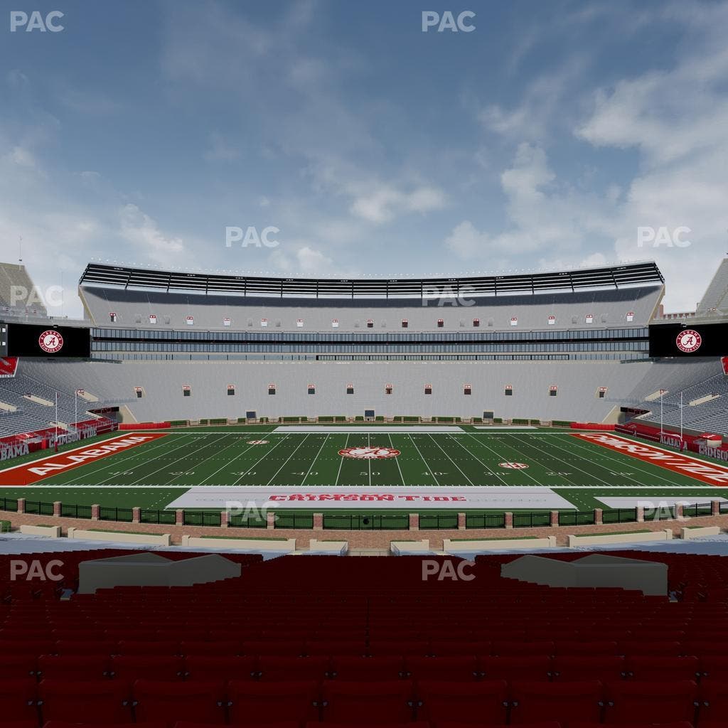 Bryant-Denny Stadium - Section G Seat View
