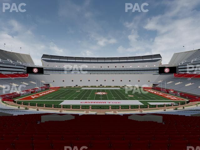 Bryant-Denny Stadium - Section G Seat View