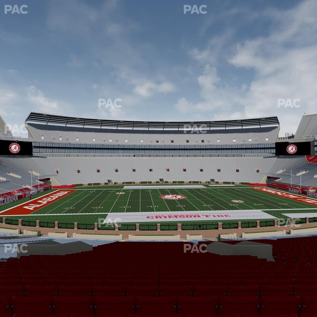 Bryant-Denny Stadium - Section H Seat View