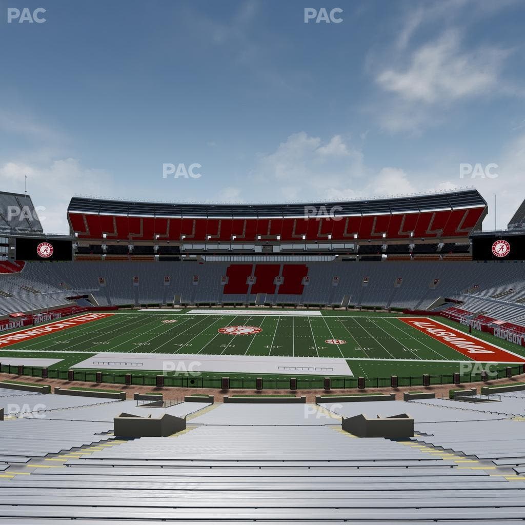 Bryant-Denny Stadium - Section Hh Seat View