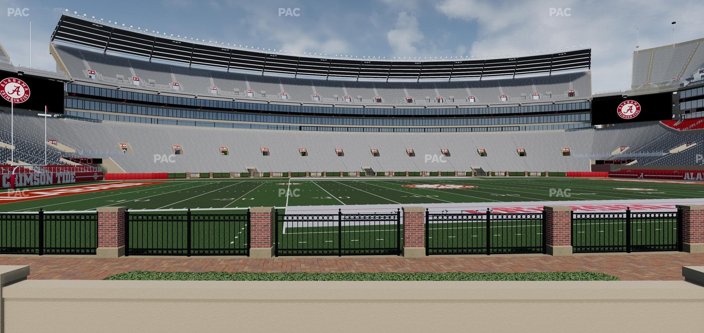 Bryant-Denny Stadium - Section J Seat View