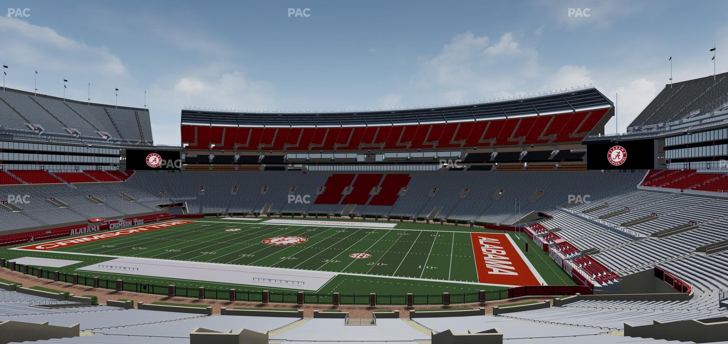 Bryant-Denny Stadium - Section Kk Seat View