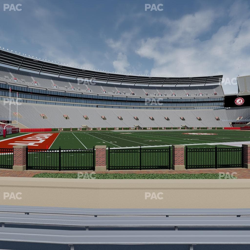 Bryant-Denny Stadium - Section L Seat View