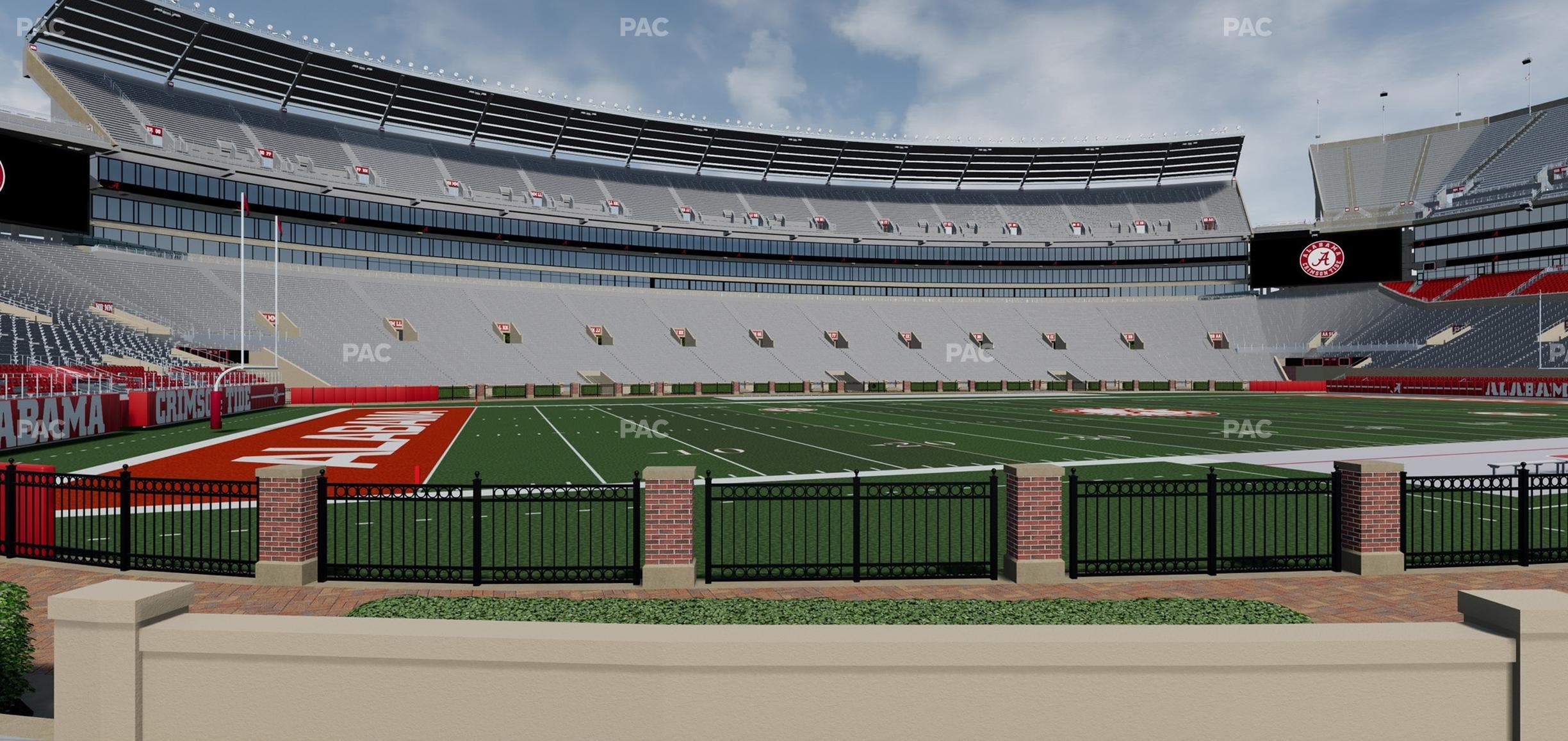 Bryant-Denny Stadium - Section L Seat View
