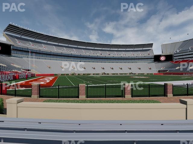 Bryant-Denny Stadium - Section L Seat View