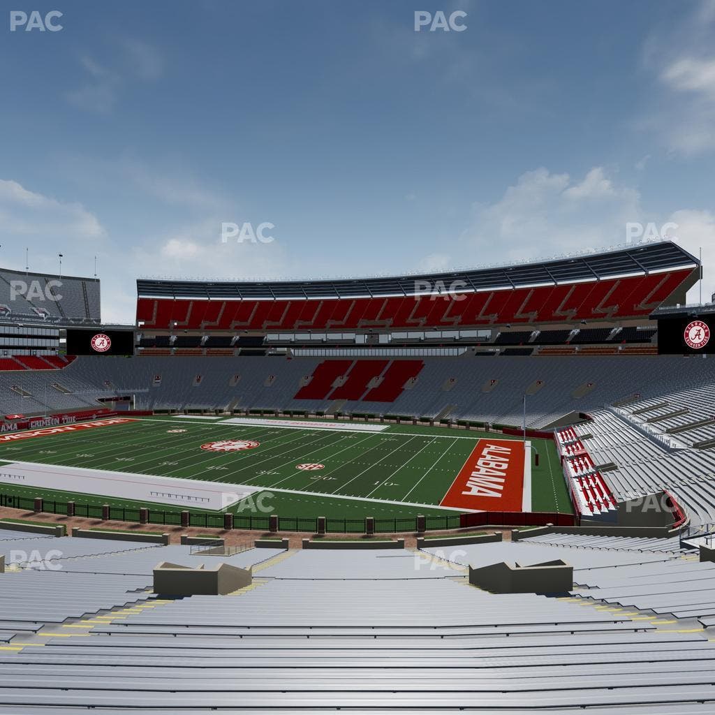 Bryant-Denny Stadium - Section Ll Seat View