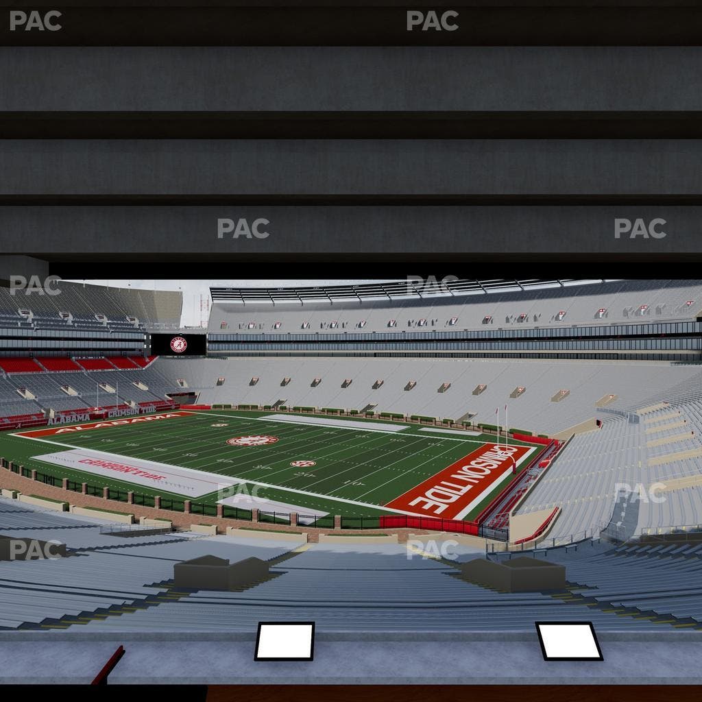 Bryant-Denny Stadium - Section Loge Box 17 Seat View