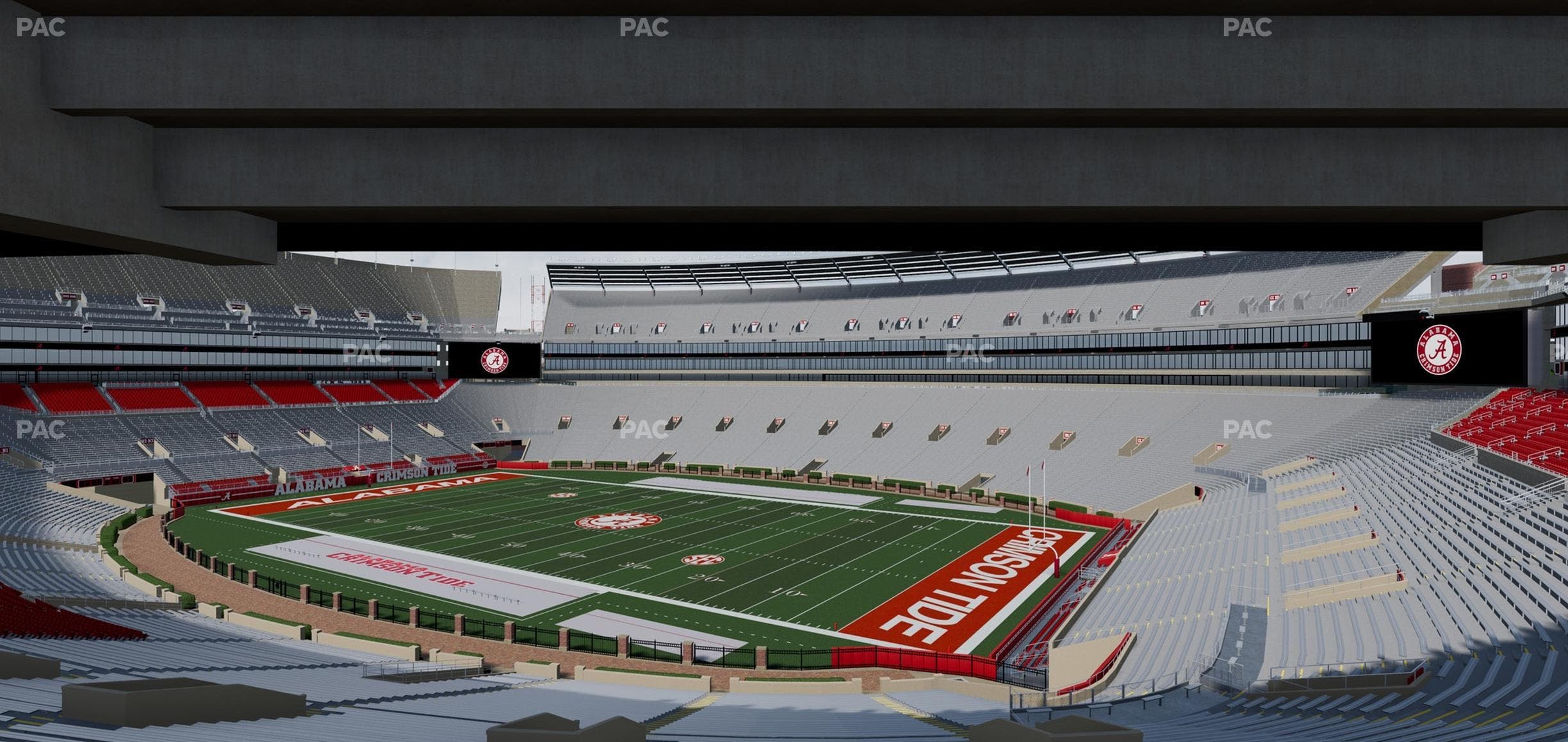 Bryant-Denny Stadium - Section Loge Box 17 Seat View