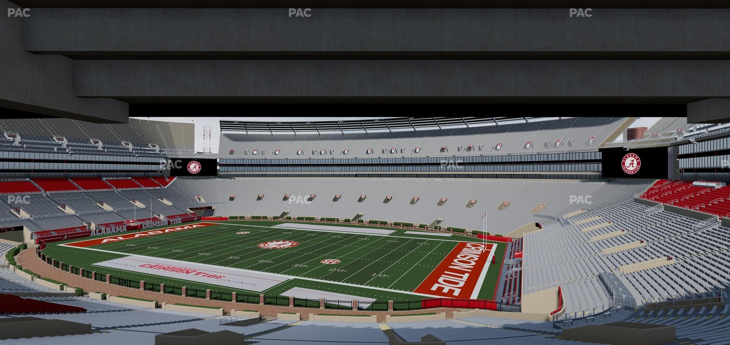 Bryant-Denny Stadium - Section Loge Box 24 Seat View