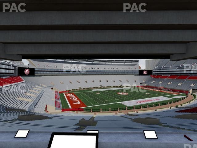 Bryant-Denny Stadium - Section Loge Box 33 Seat View